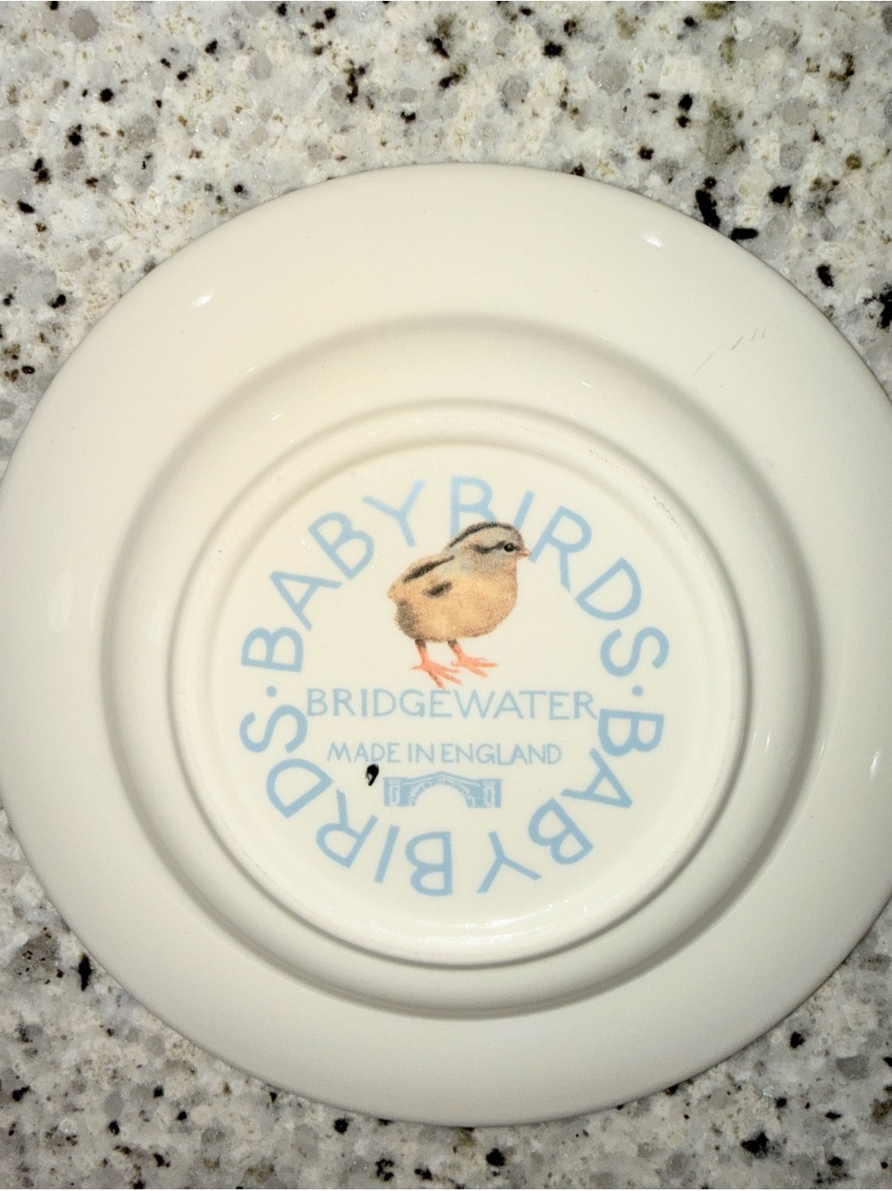 Emma Bridgewater Baby Birds Duckling plate - Picture 2 of 2